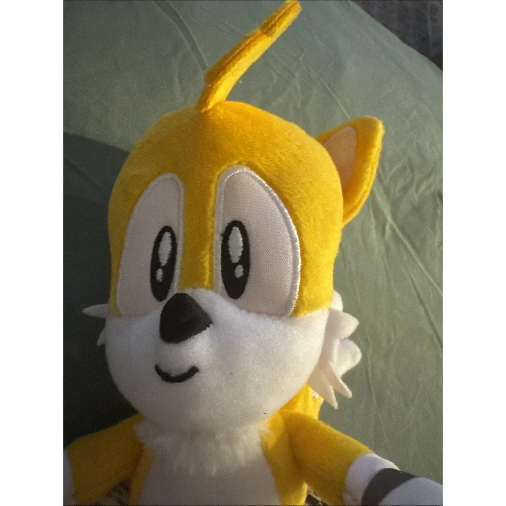 Sonic Tails plush figure 2022 Jakks Pacific Yellow Mini Plushie Collectors